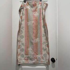 Vintage Canon‎ Special Effects Towel Pastel Sea Life Beach Grannycore